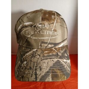 Team Realtree Camo Hat Camouflage Adjustable Baseball Cap Embroidery